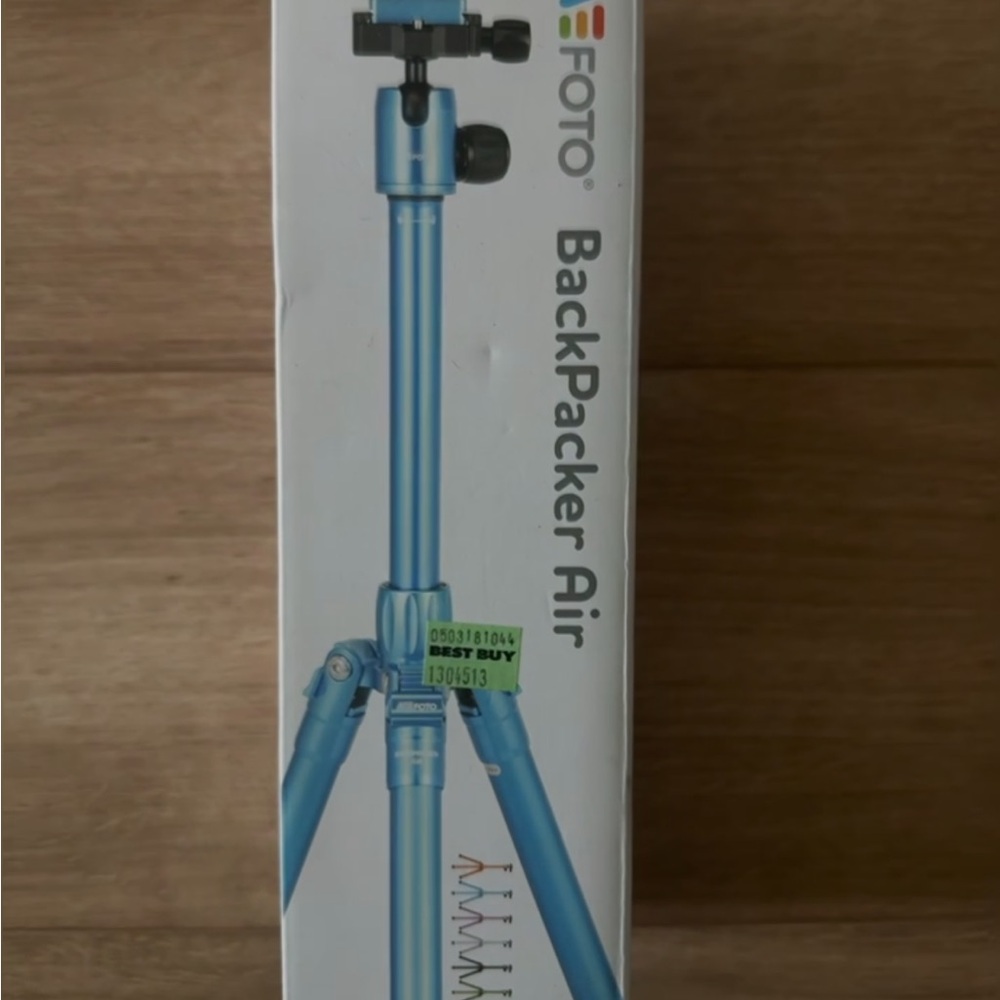 BackPacker Air Blue Tripod